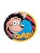 Smiffys Beano 51540 Officieel gelicentieerd product, uniseks, rood/zwart, één maat, 8 stuks