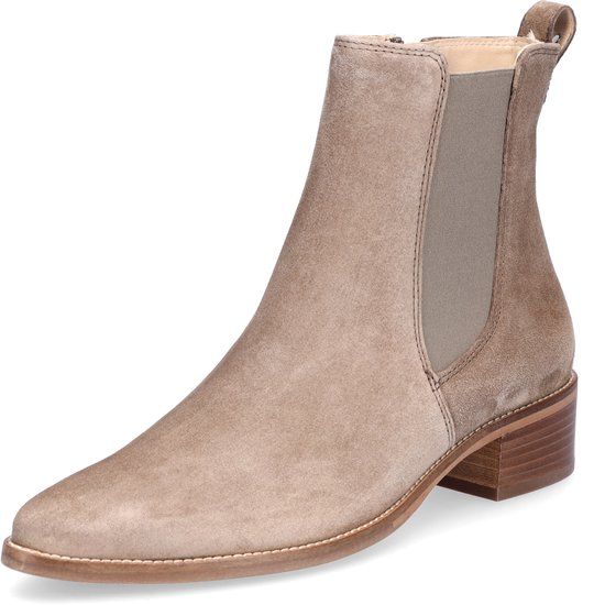 Paul Green Dames Chelsea Enkellaars Beige