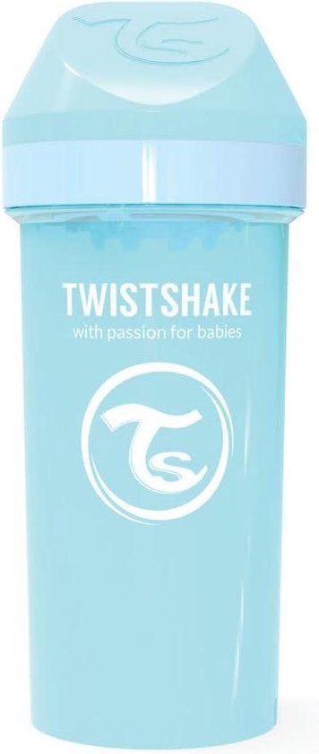 Twistshake Twist shake Drinkbeker Kid Cup Kid Cup 360ml pastel l blauw blauw