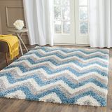 Safavieh Vloerkleed Ashley Rechthoek Polyester Ivoorkleurig 122 x 183 cm