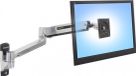 Ergotron LX Sit-Stand Wall Mount LCD Arm 106,7 cm (42') Roestvrijstaal Muur