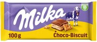 18x Milka Chocolade Chocobiscuit 100 gram