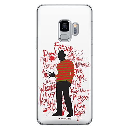 ERT GROUP Mobiele Telefoonhoesje voor Samsung S9 - Nightmare of Elm Street - TPU