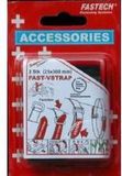 FASTECH® 688-330KC Klittenband Met riem Haak- en lusdeel (l x b) 300 mm x 25 mm Zwart, Rood 2 stuk(s)