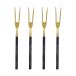 House Doctor Fourche House Doctor, lot de 4 Laiton antique