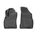OMAC 2524443 Jeu de tapis de sol ETP (élastomère thermoplastique), avant et arrière, noir