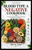 BLOOD TYPE A NEGATIVE COOKBOOK: A Practical Guide to Balanced Eating and Delicious Recipes