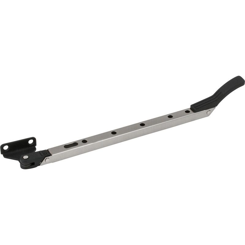 DX Raamuitzetter 30cm RVS-zwart