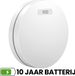 Aroha Safety Pro Rookmelder - 10 jaar batterij & sensor - Extra dun design - 1 stuk