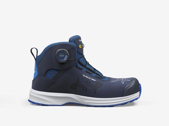 Solid Gear 61002 NAUTILUS - Tweekleurige Combo - S3 - Composiet Neus - Leer - Polyester - Hoog - Maat 41