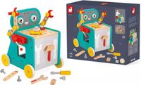Janod - Brico'Kids - Robot trolley activiteitenwagen