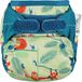 Close Pop-in premium bamboe doek luier met Aplix sluiting - verstelbaar één maat geboorte tot potje elegant printontwerp - Orang-oetan