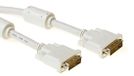 ACT AK3720 DVI-I Dual Link Kabel - 2 meter - Wit