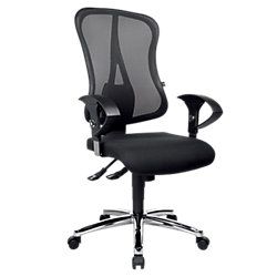 Topstar Bureaustoel Head Point SY Deluxe Zwart - 4014296339795
