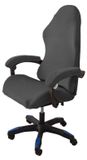 4 Stuks Housse de chaise de jeu, gris foncé