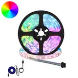 VidaXL Led-strip 2 st zwart en transparant koper en kunststof