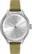Ice-Watch ICE time Khaki Silver dameshorloge groen lederen band 013057