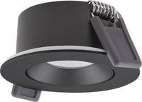 Ledvance LED Spot Air Adjust Aluminium Zwart 4W 300lm 36D - 927 Zeer Warm Wit | Zaagmaat 68mm - IP23 - Beste Kleurweergave - Dimbaar