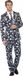Smiffys Heren kostuum schedel print 52-54 (L)