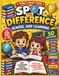 Spot the Difference: School and Learning: 50 Fun Classroom Puzzle Adventures for Kids Ages 6-10