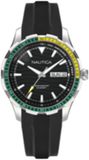Nautica NST Everyday Quartz Analoog Horloge Zwart