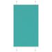 VidaXL Plissé rolgordijn 75x100 cm stofbreedte 74,4 cm petrol groen