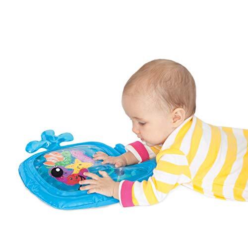 Infantino 3maanden + buiktijd, kinderstoel spelen Pat & Play Water Mat, Blauw