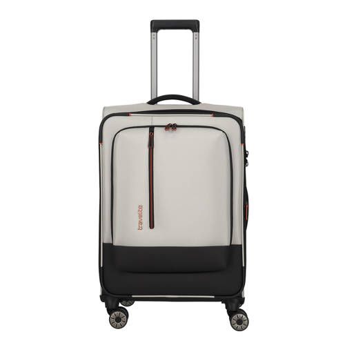 Travelite Crosslite 5.0 Medium 4-wiel trolley beige