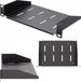 Stalflex Server Rack Shelf 10" 1U 150mm Black RSF10-1U-150B