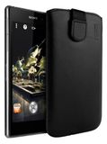 Mumbi Lederen hoesje voor Sony Xperia Z1 zwart