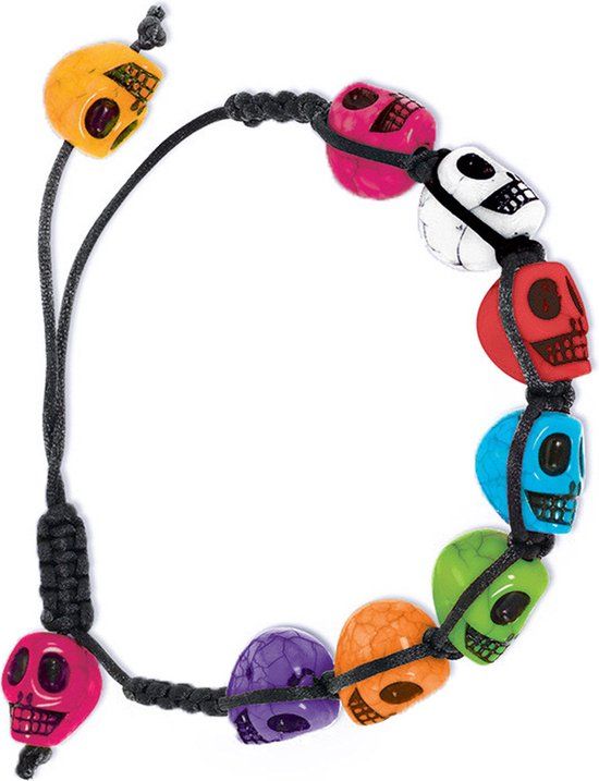 Amscan Armband Skull Day Of The Dead - Halloween - Unisex - One-size
