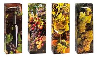 TSI Geschenkzakjes wijn voor wijn- en champagneflessen, verpakking van 12