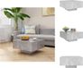 vidaXL Salontafel 60x60x31,5 cm bewerkt hout betongrijs