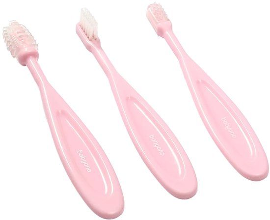 Baby Ono Roze Tandenborstel Set 550/01