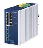 PLANET IP30 Industrial L2/L4 8-Port Managed Gigabit Ethernet Switch