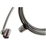 Kensington Twin MicroSaver - Beveiligingskabelslot - 2.1 m