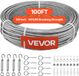 VEVOR Roestvrijstalen Staalkabel Φ3,2 mm 30,5 M Lengte