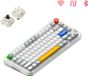 NuPhy Kick75 Clavier mécanique sans fil, profil haut, disposition 75% (ANSI), 80 touches, commutateurs NuPhyIO / Brown Max