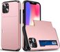 Selected by GSMpunt.nl Hoesje met Kaarthouder Slider Geschikt voor Apple iPhone 15 Roze