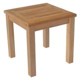 Happy Garden Vierkante teak bijzettafel 45cm JAVA