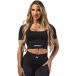 Nebbia T-shirt femme Nebbia Flow Seamless Shaping