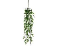 Mica Decorations Bamboe Plante artificielle/Plante suspendue - Vert suspendu - 76 x 20 cm