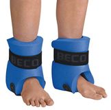 BECO Beenzwemmer – drijfhulp volwassenen voor aquajogging, watergymnastiek en zwemtraining, beenzwemmer met brede klittenbandsluiting – 1 paar, maat: M, lengte: 18 cm