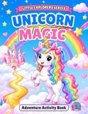 Unicorn Magic Activity Book for Kids Ages 3-5