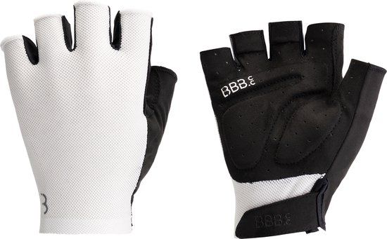 BBB Cycling AirSupport Zomer Fietshandschoenen - Korte Vinger - Wit - XXL - BBW-65