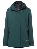 VAUDE Women's Neyland 3in1 Jacket, deep pond, Polyester, Maat 46