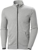 Helly Hansen Workwear Heren Klassieke Ritssweatshirt, 930 Grijs gemêleerd, XS
