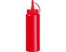 HENDI Dispenser flacon – 0,2L – Rood – Hygiënisch afsluitdopje – Vaatwasmachinebestendig