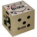 Blok B56700 6-zijdig boogschietdoel met polyfusie-technologie, 18 x 18 x 16 cm, zwart