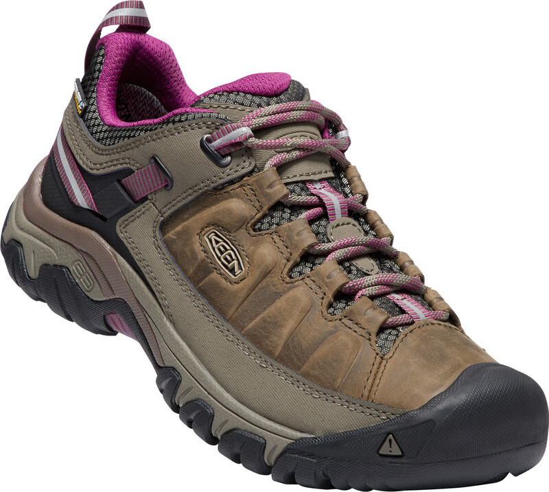 KEEN Targhee III WP Schoenen Dames, white/boysenberry 2019 US 8 | EU 38,5 Trekking- & Wandelschoenen